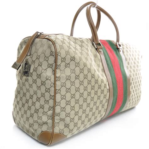 gucci pink duffle bag